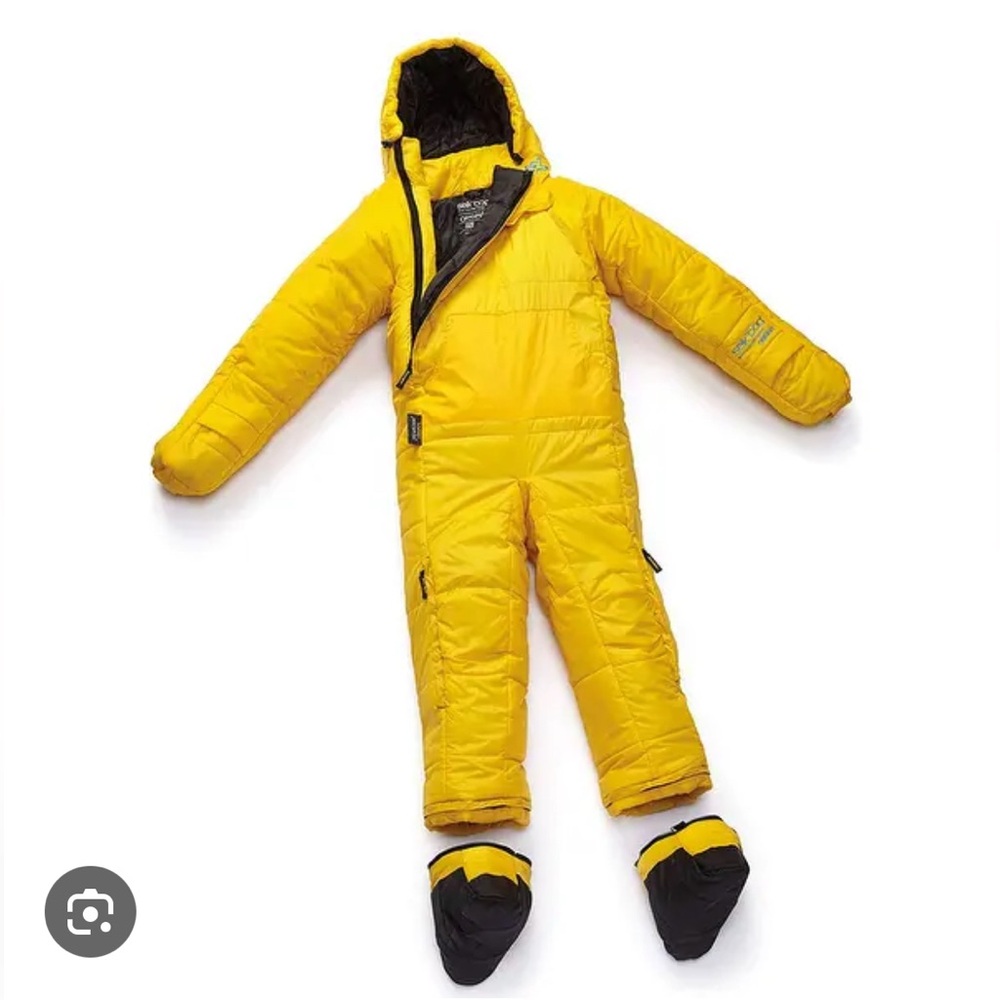 Selk’bag 6G Unisex Yellow Insulated Sleeper Suit Bag w detach booties sizes vary